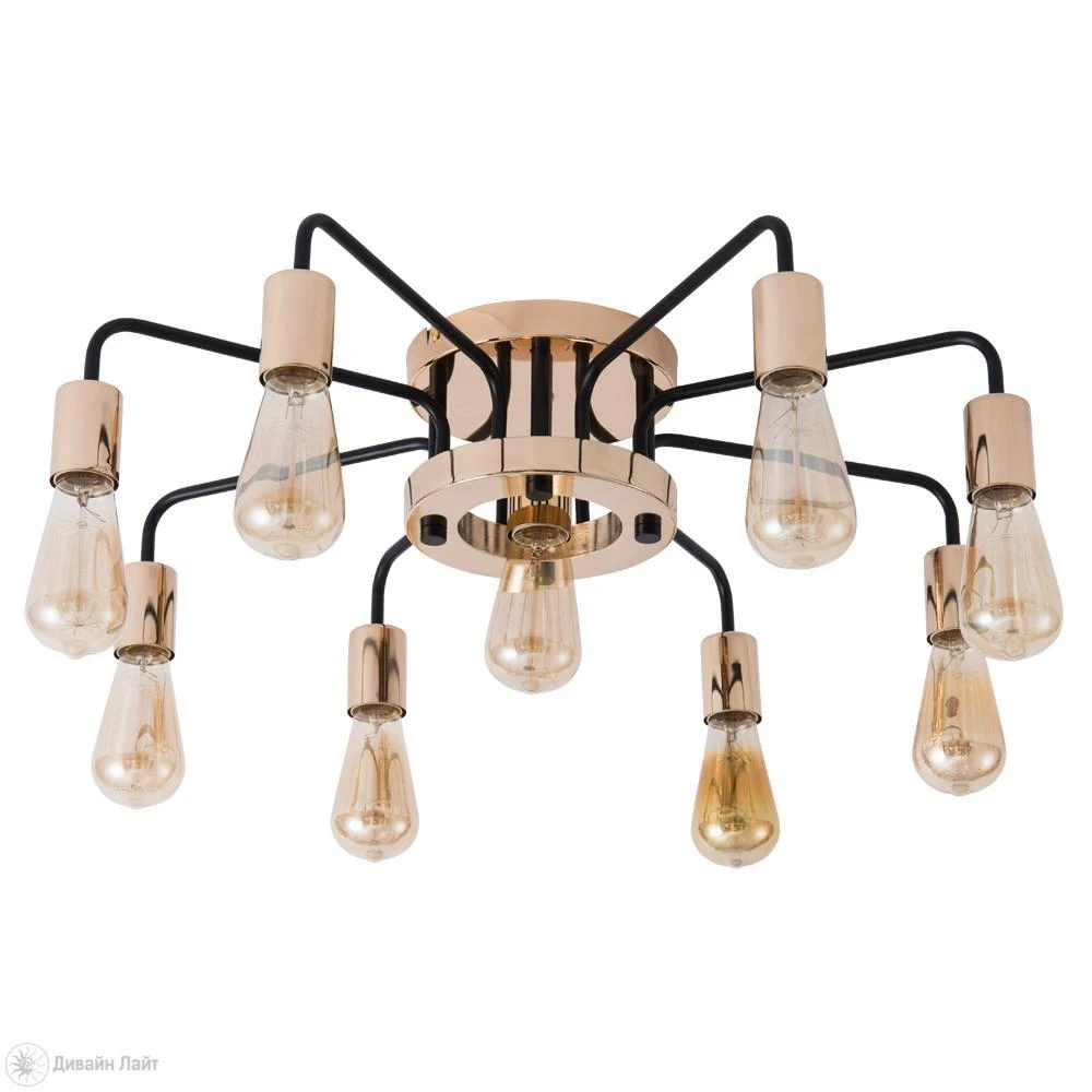 Накладная люстра ARTE Lamp GELO A6001PL-9BK