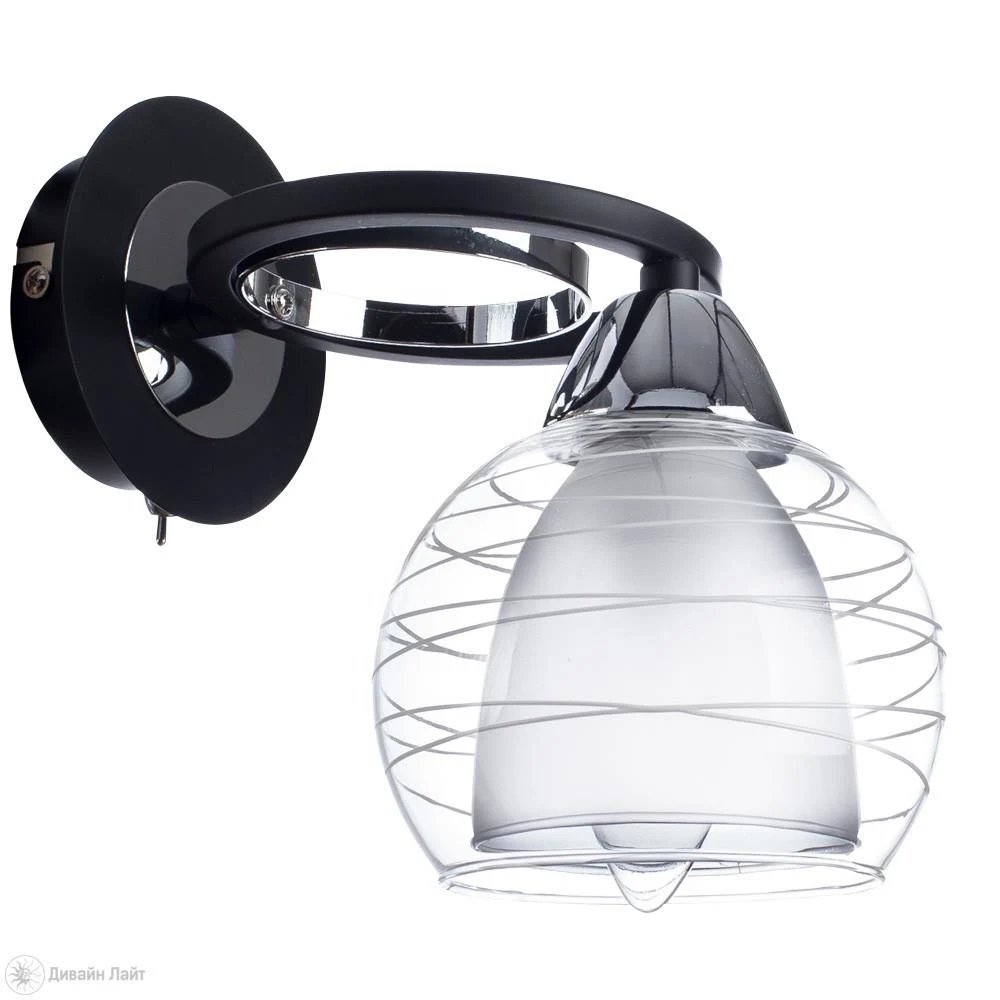 Бра ARTE Lamp Ginevra A1604AP-1BK