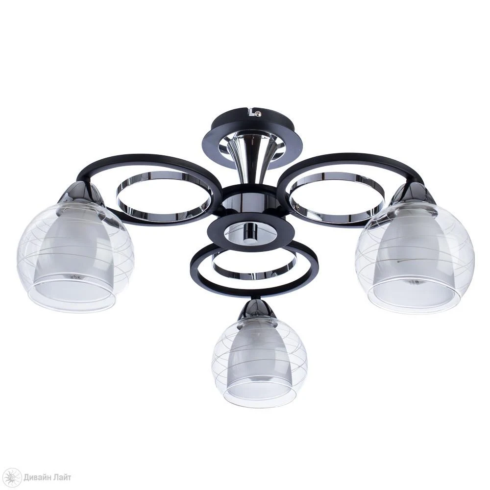 Накладная люстра ARTE Lamp Ginevra A1604PL-3BK