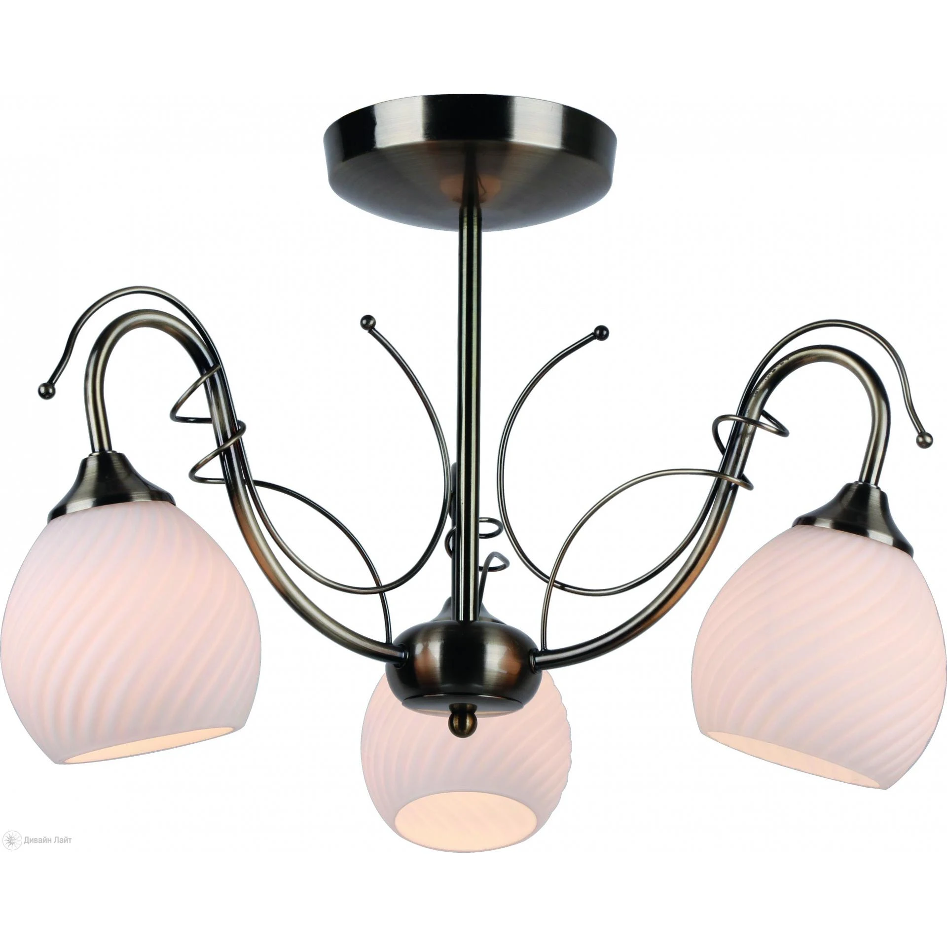 Люстра на штанге ARTE Lamp Giro A6285PL-3AB