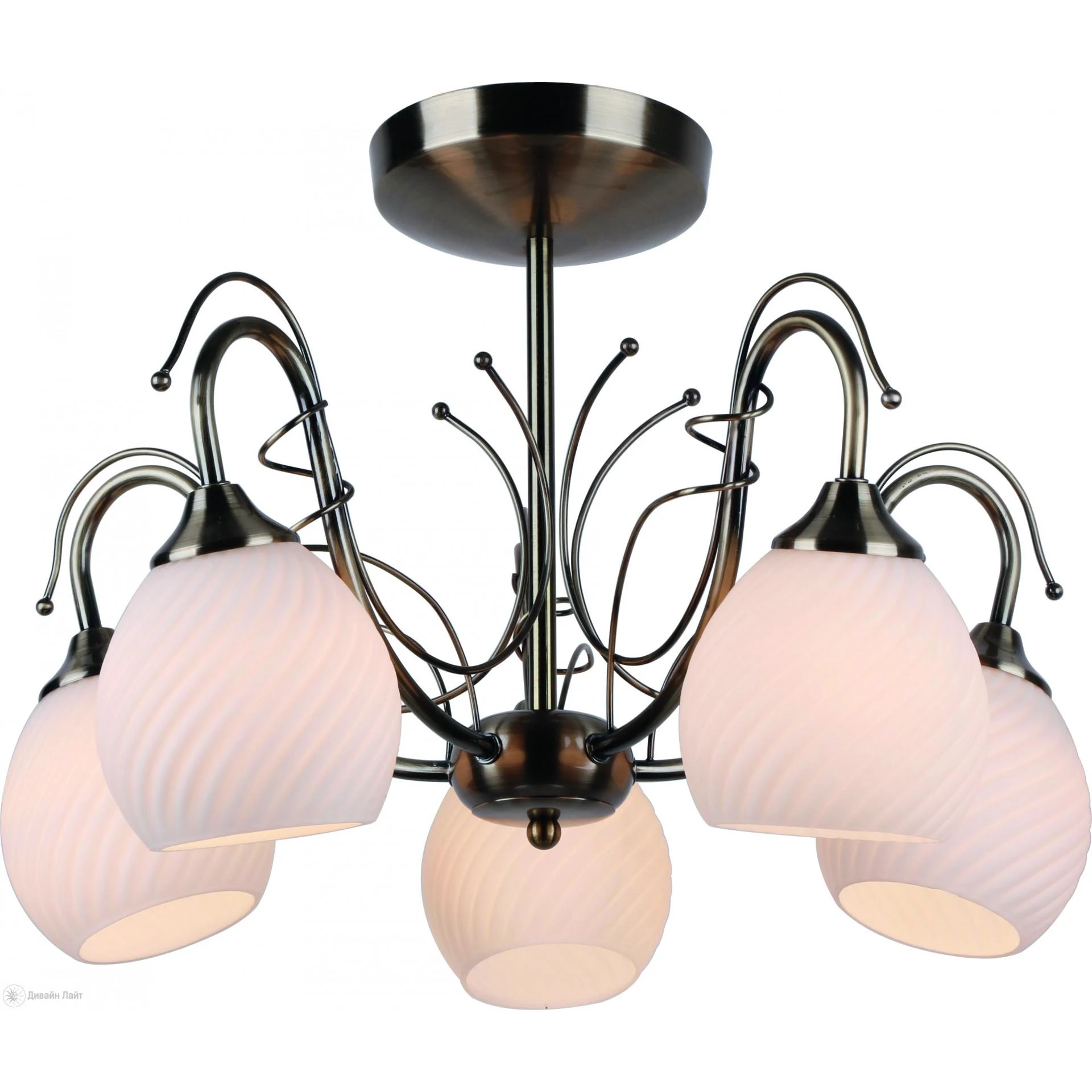 Люстра на штанге ARTE Lamp Giro A6285PL-5AB