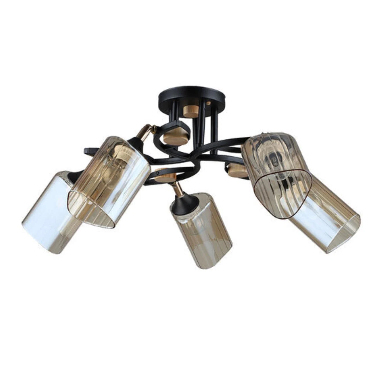 Накладная люстра ARTE Lamp Glamore A5076PL-5BK