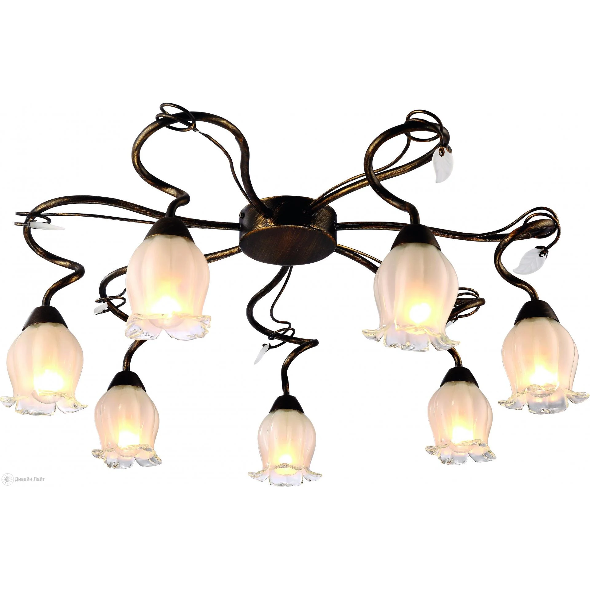 Накладная люстра ARTE Lamp Glamore A7449PL-7BR