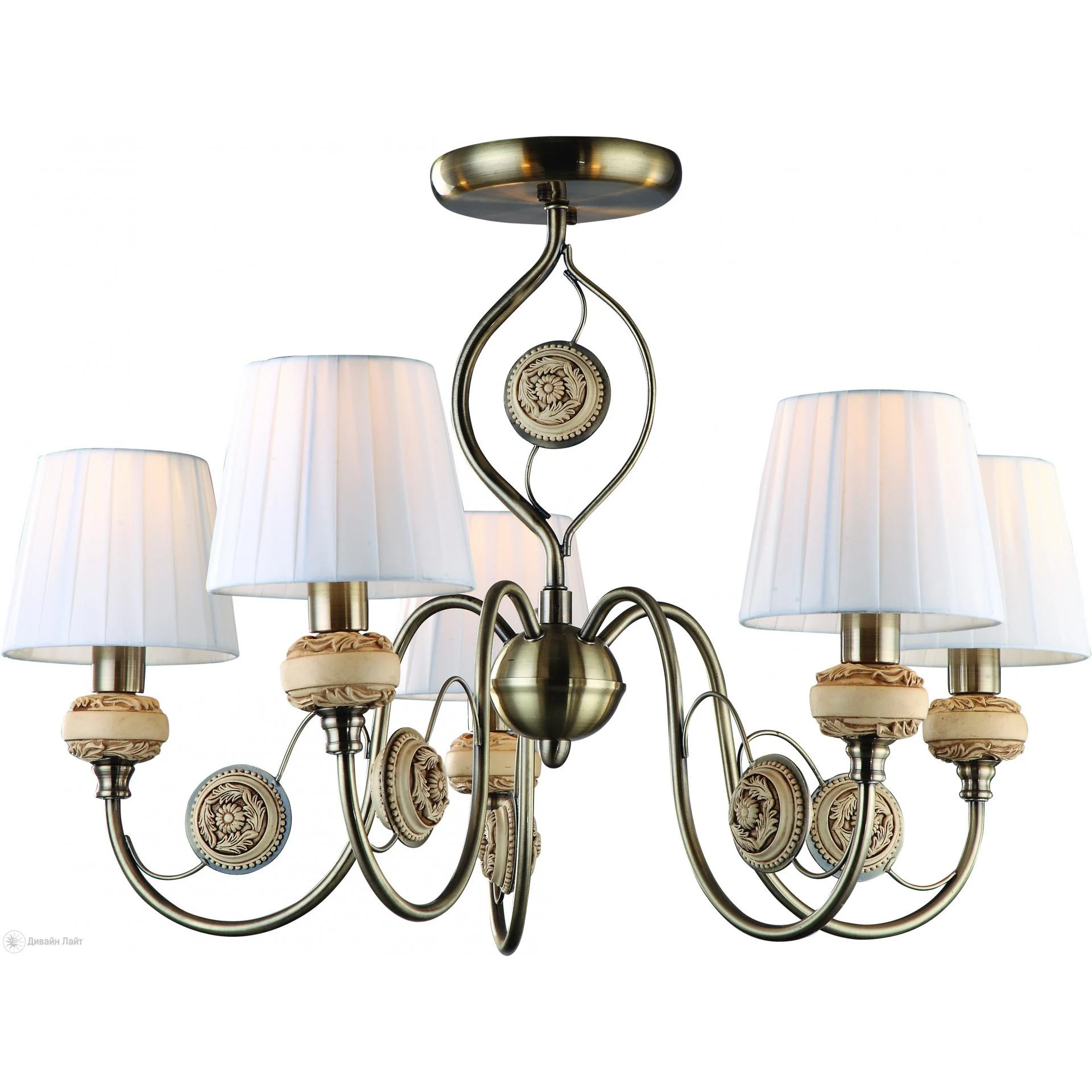 Люстра на штанге ARTE Lamp INTAGLIO A9583PL-5AB