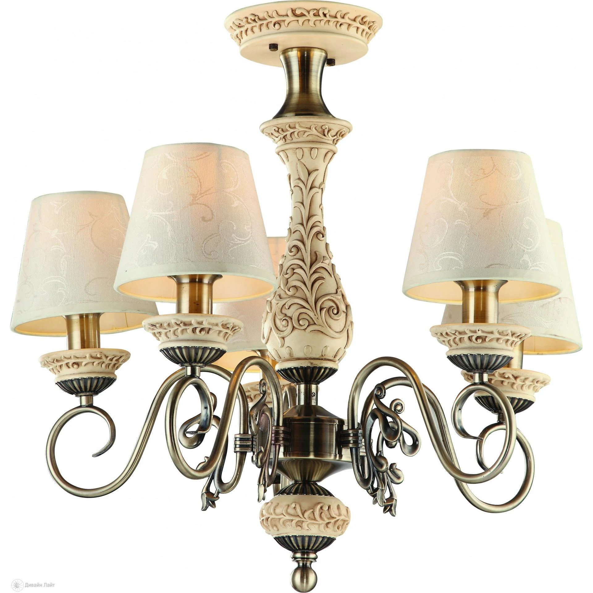 Люстра на штанге ARTE Lamp IVORY A9070PL-5AB