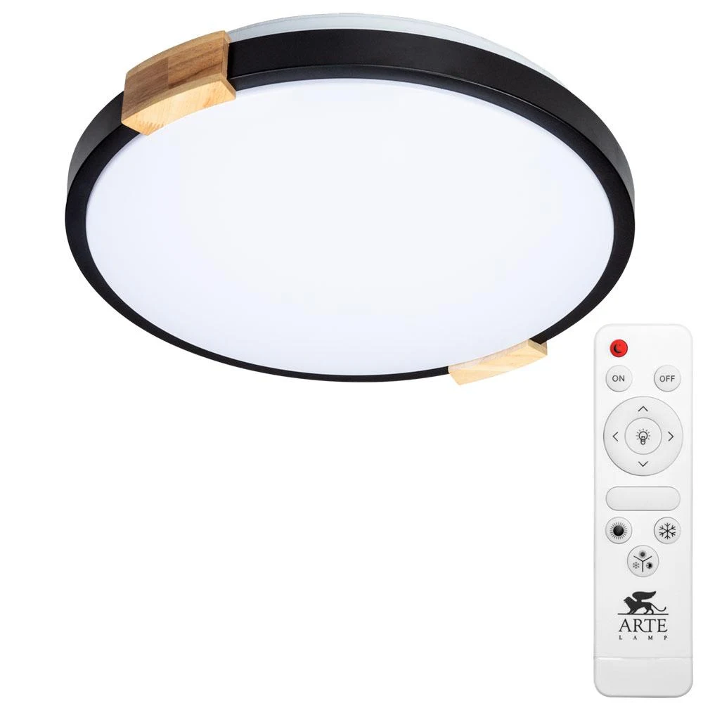 Накладной светильник ARTE Lamp JERSEY A2683PL-72BK
