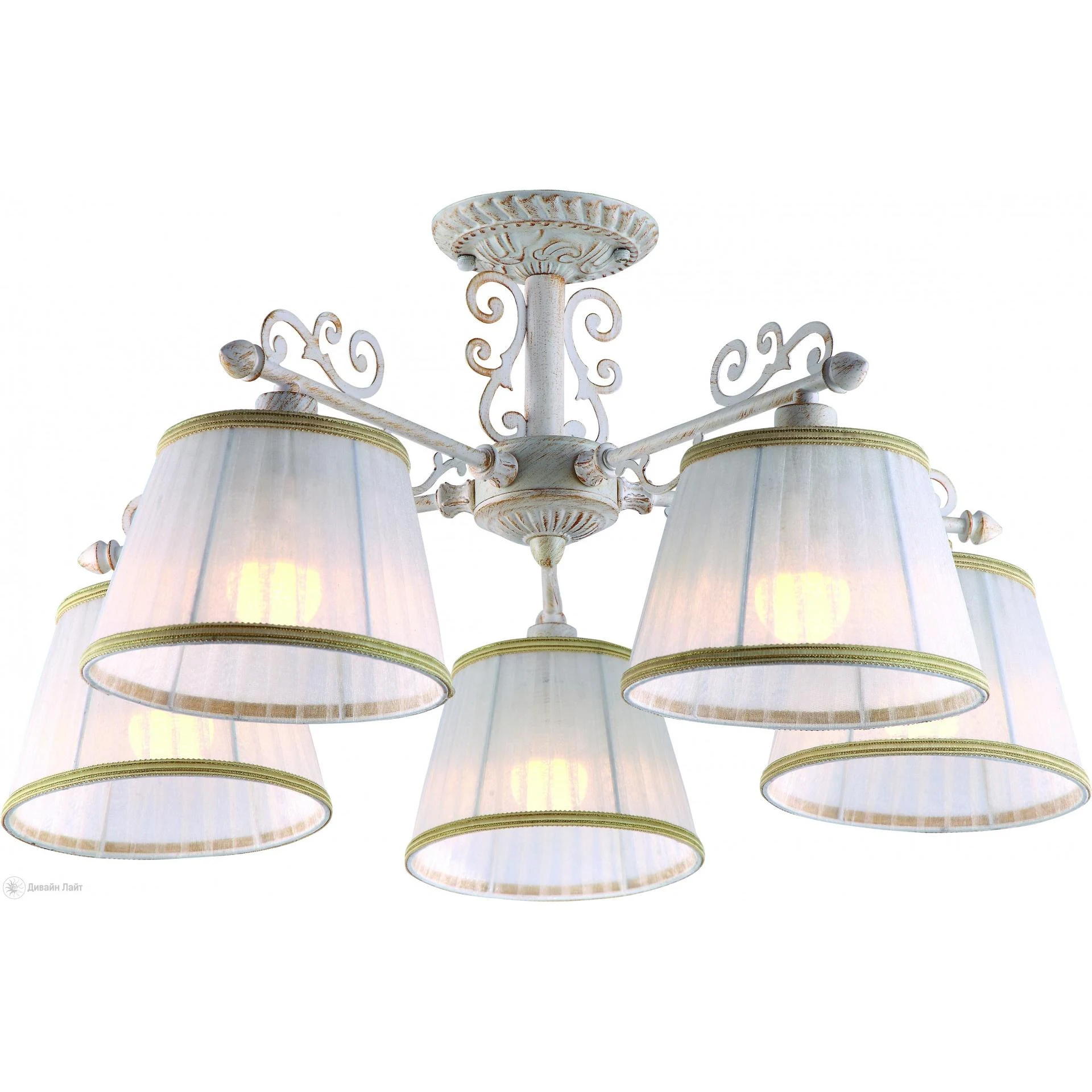 Люстра на штанге ARTE Lamp Jess A9513PL-5WG