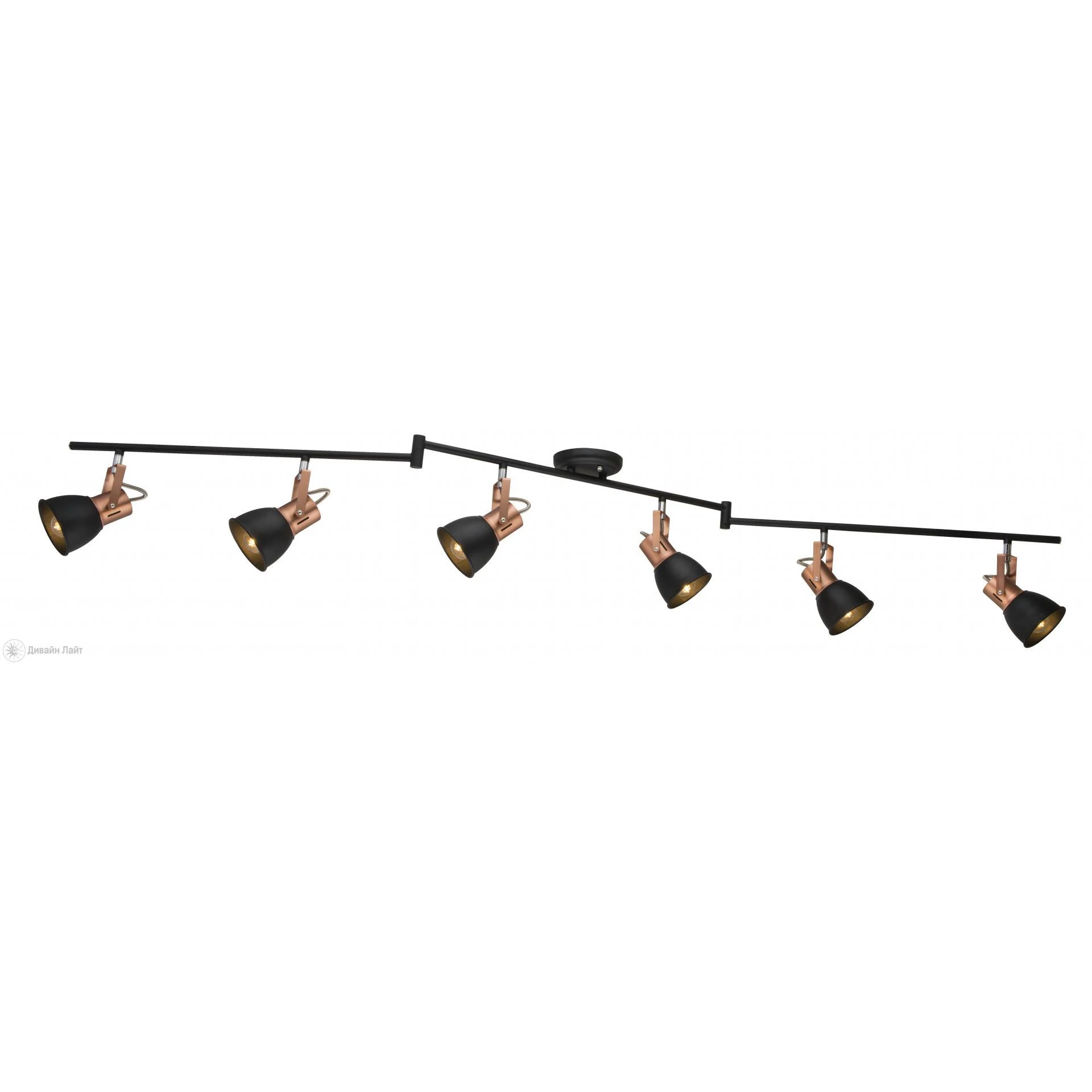 Спот ARTE Lamp JOVI A1677PL-6BK