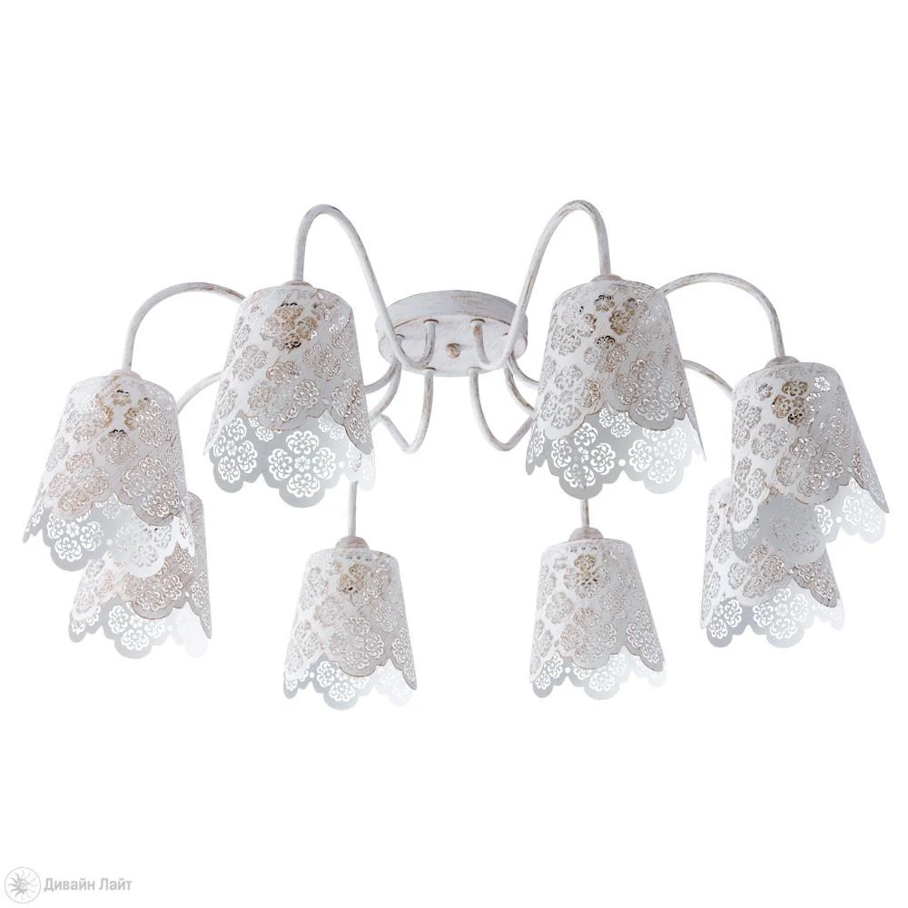 Накладная люстра ARTE Lamp JULIA A2032PL-8WG