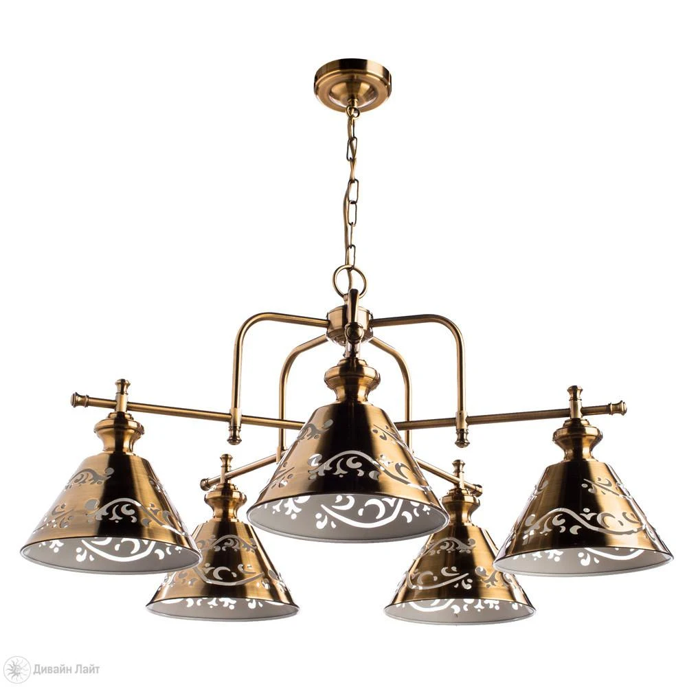 Подвесная люстра ARTE Lamp KENSINGTON A1511LM-5PB