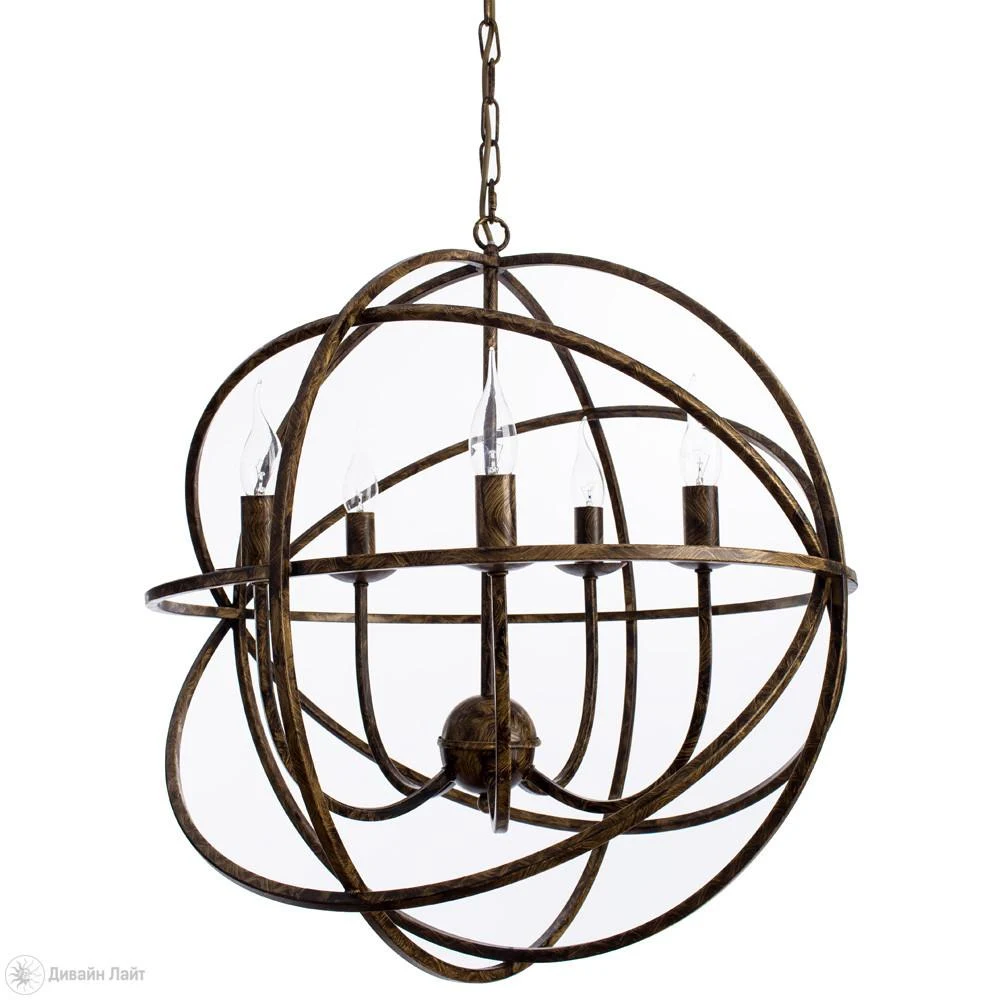 Подвесная люстра ARTE Lamp KOPERNIK A1703SP-5BR
