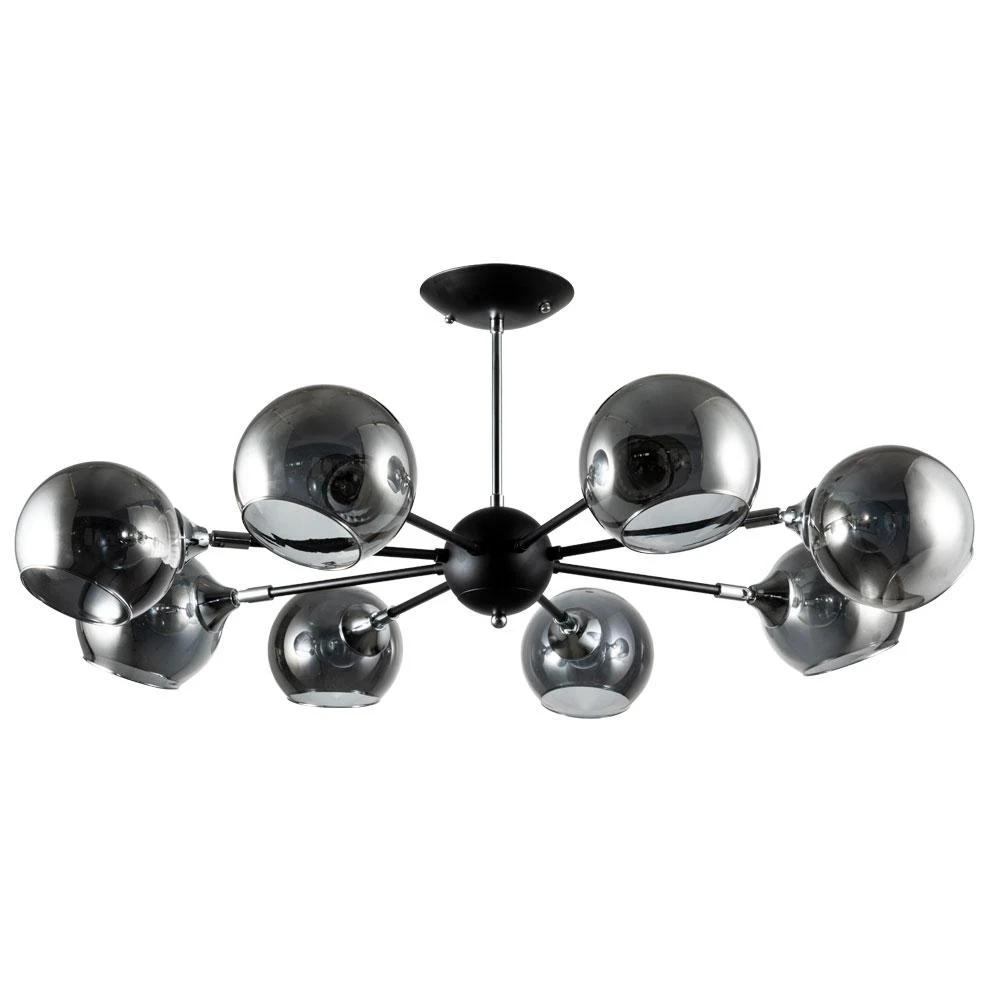 Люстра на штанге ARTE Lamp Lagos A2708PL-8BK