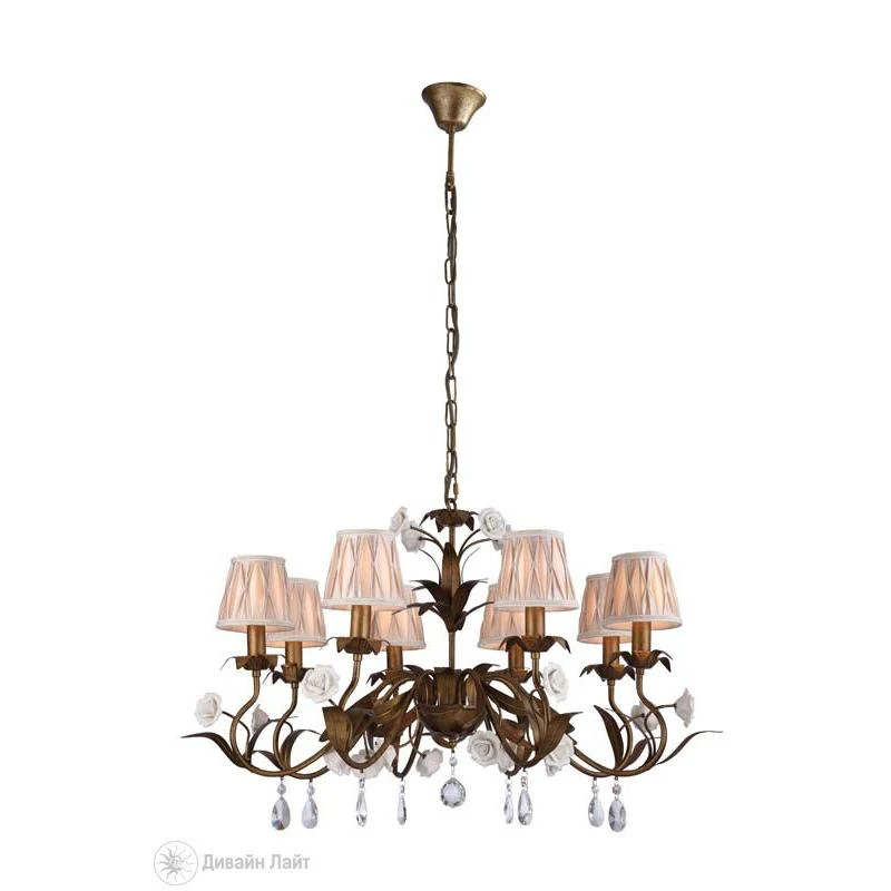 Подвесная люстра ARTE Lamp LATTA A1865LM-8BZ