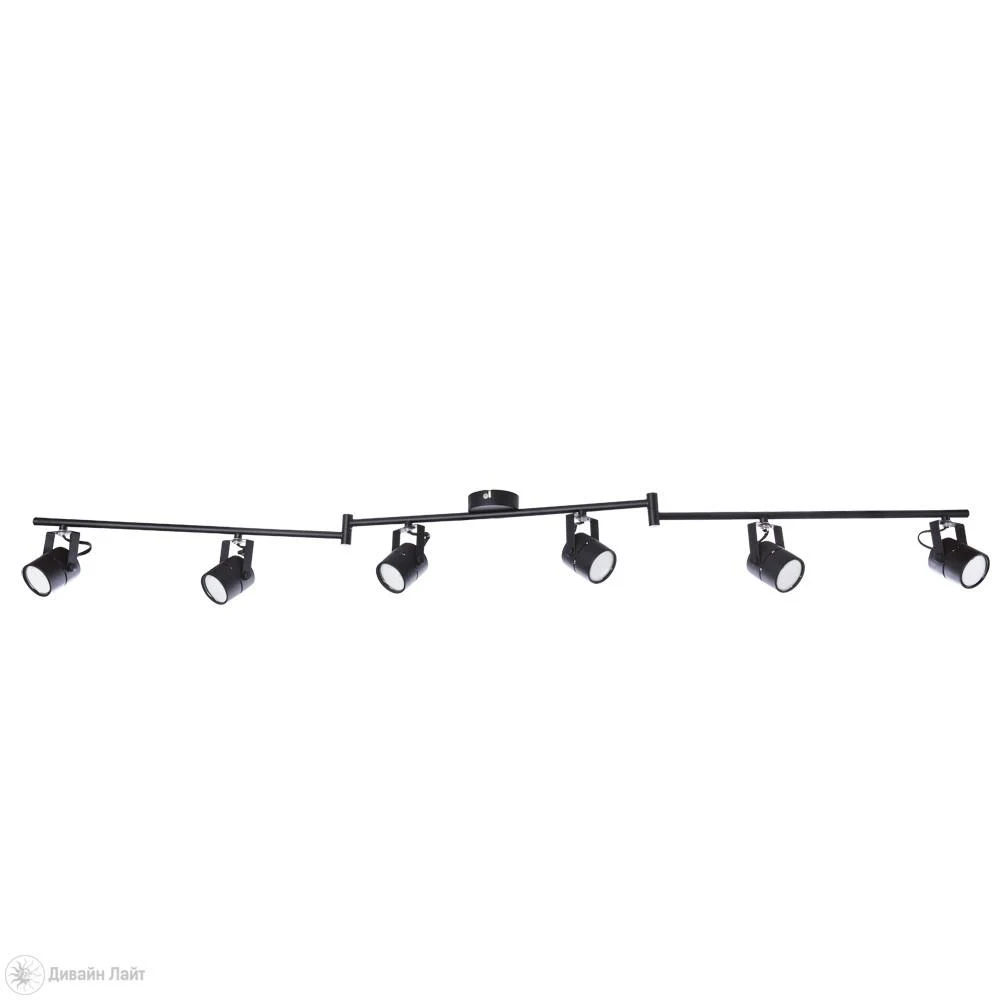 Спот ARTE Lamp Lente A1310PL-6BK