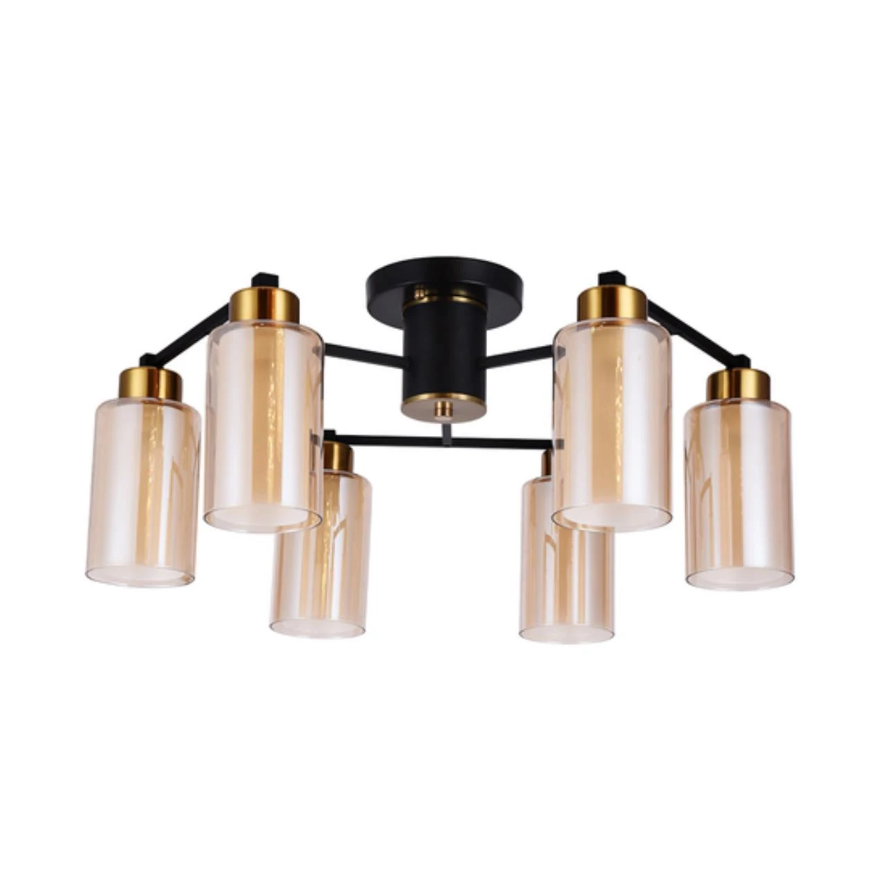 Накладная люстра ARTE Lamp LEO A7027PL-6BK
