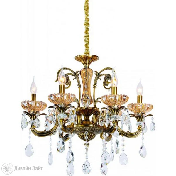 Подвесная люстра ARTE Lamp Louvre A3080LM-6AB