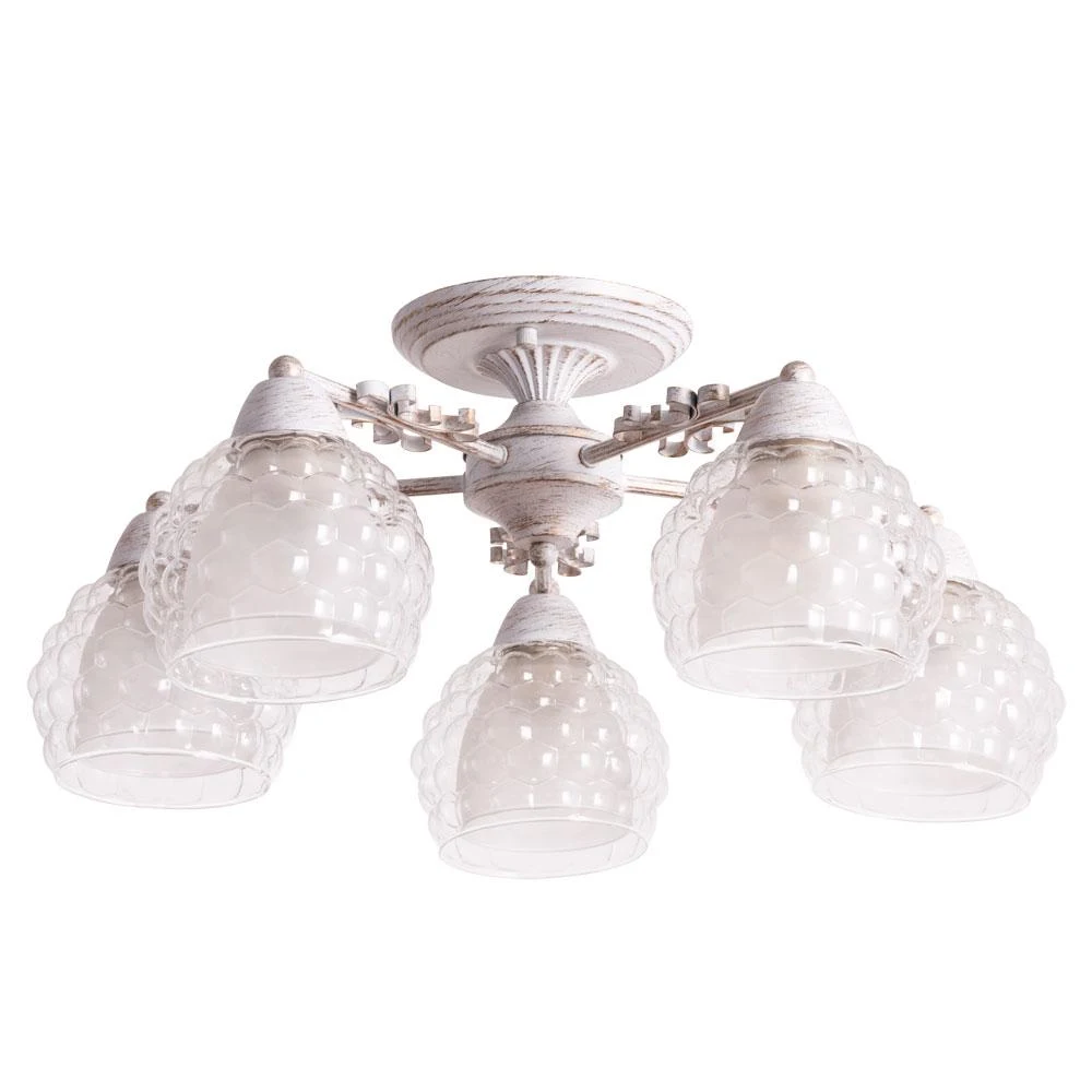 Накладная люстра ARTE Lamp MALINA A7695PL-5WG