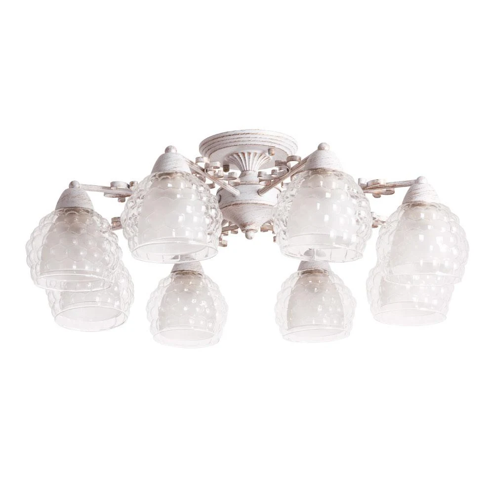 Накладная люстра ARTE Lamp MALINA A7695PL-8WG