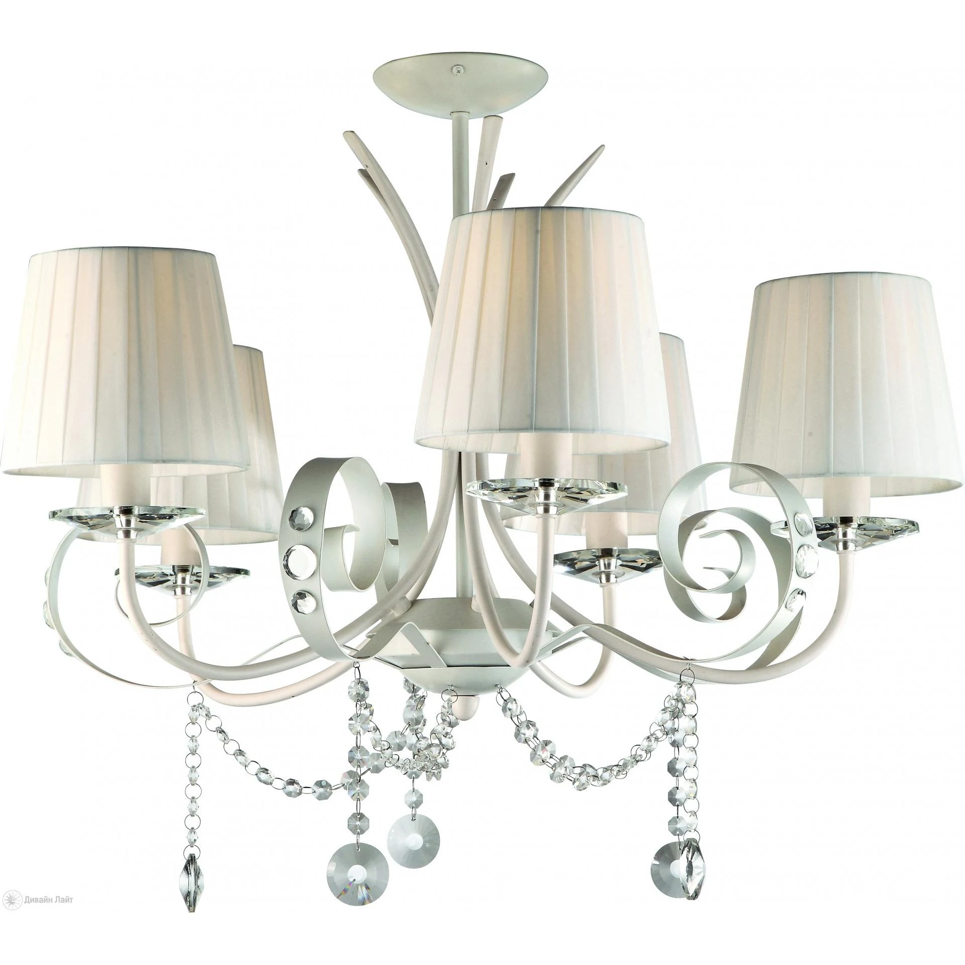 Люстра на штанге ARTE Lamp MANTOVA A9584PL-5WH