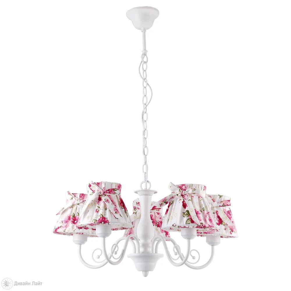 Подвесная люстра ARTE Lamp MARGHERITA A7021LM-5WH