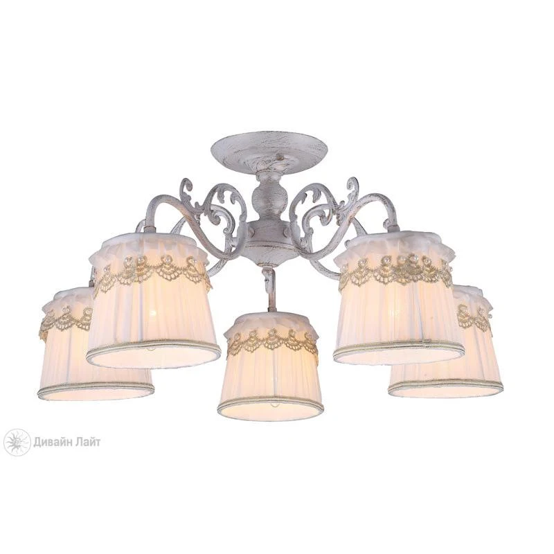Накладная люстра ARTE Lamp Merletto A5709PL-5WG