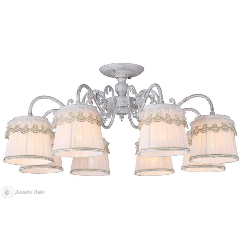 Накладная люстра ARTE Lamp Merletto A5709PL-8WG
