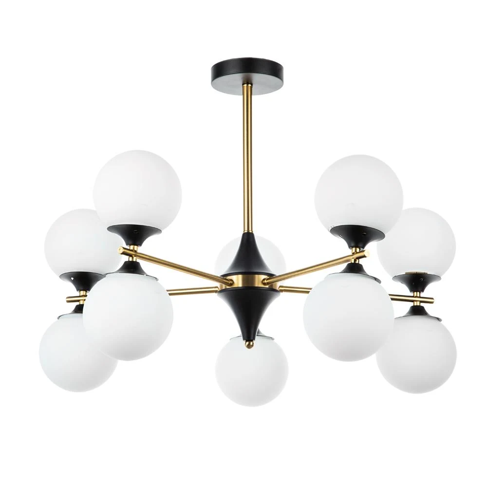 Люстра на штанге ARTE Lamp Mimosa A3649PL-10PB