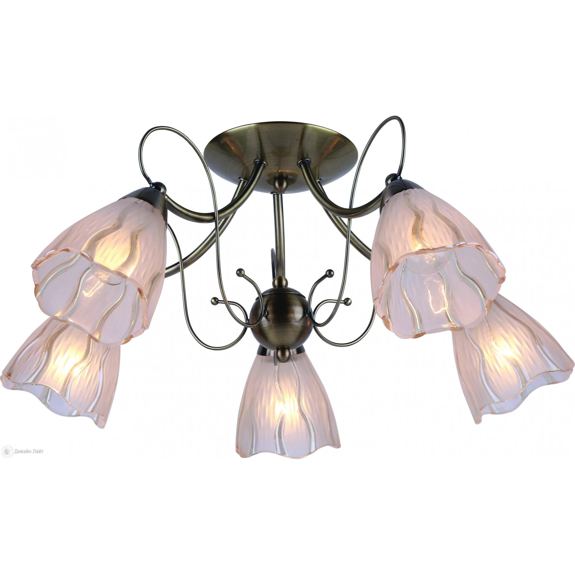 Накладная люстра ARTE Lamp Monica A6189PL-5AB