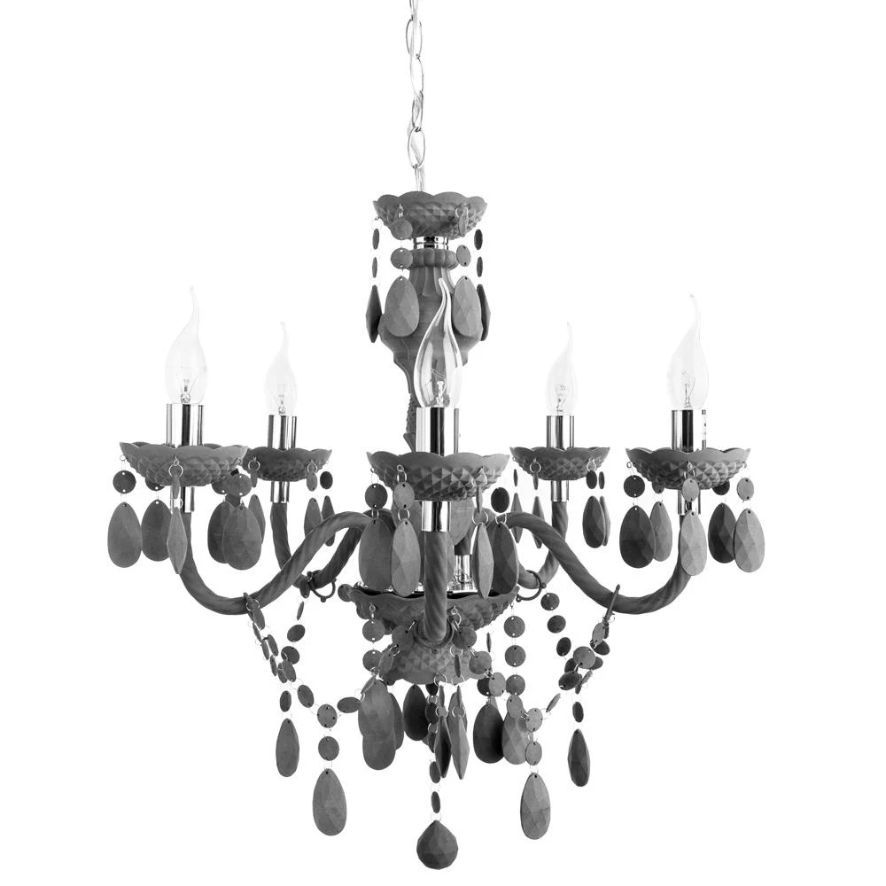 Подвесная люстра ARTE Lamp MORRIS A8888LM-5GY