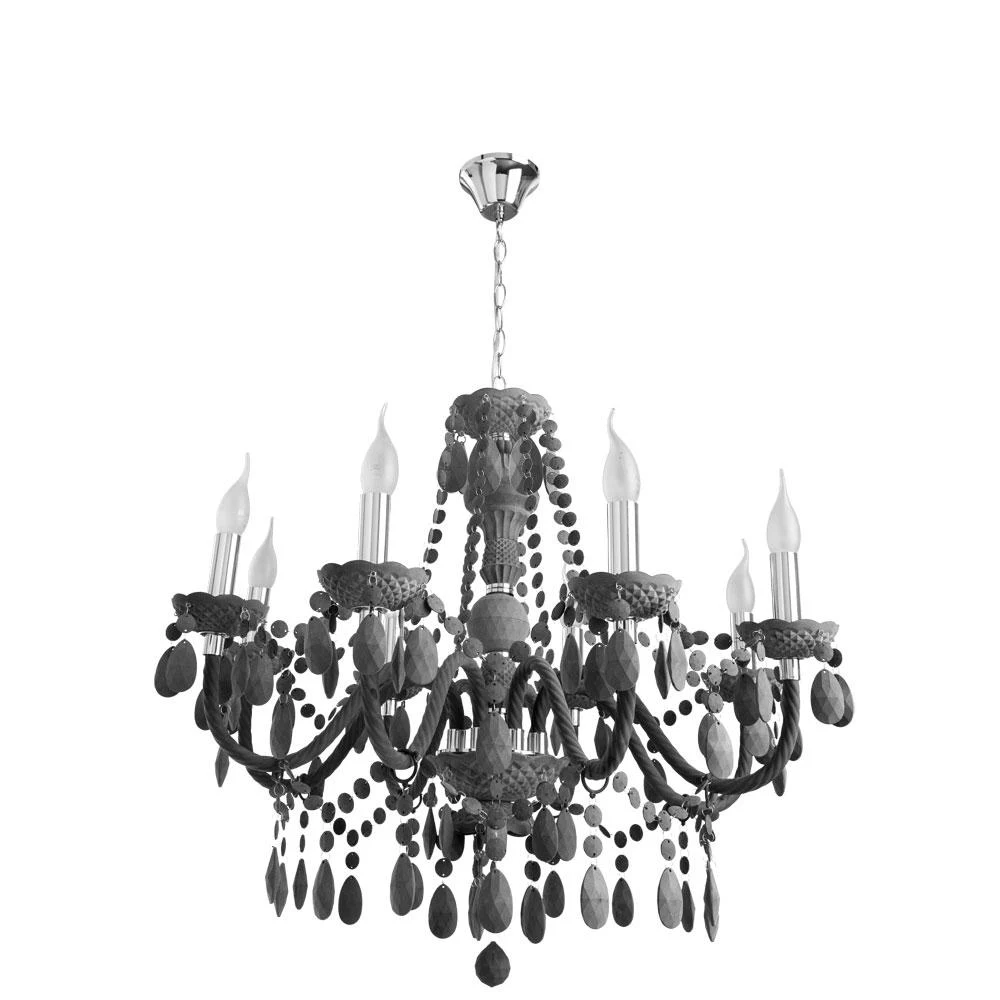 Подвесная люстра ARTE Lamp MORRIS A8889LM-8GY