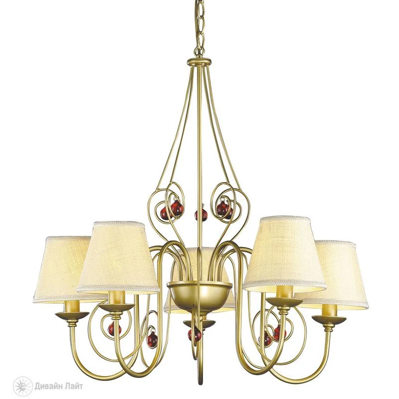 Подвесная люстра ARTE Lamp NEAPOLITAN A3007LM-5BZ