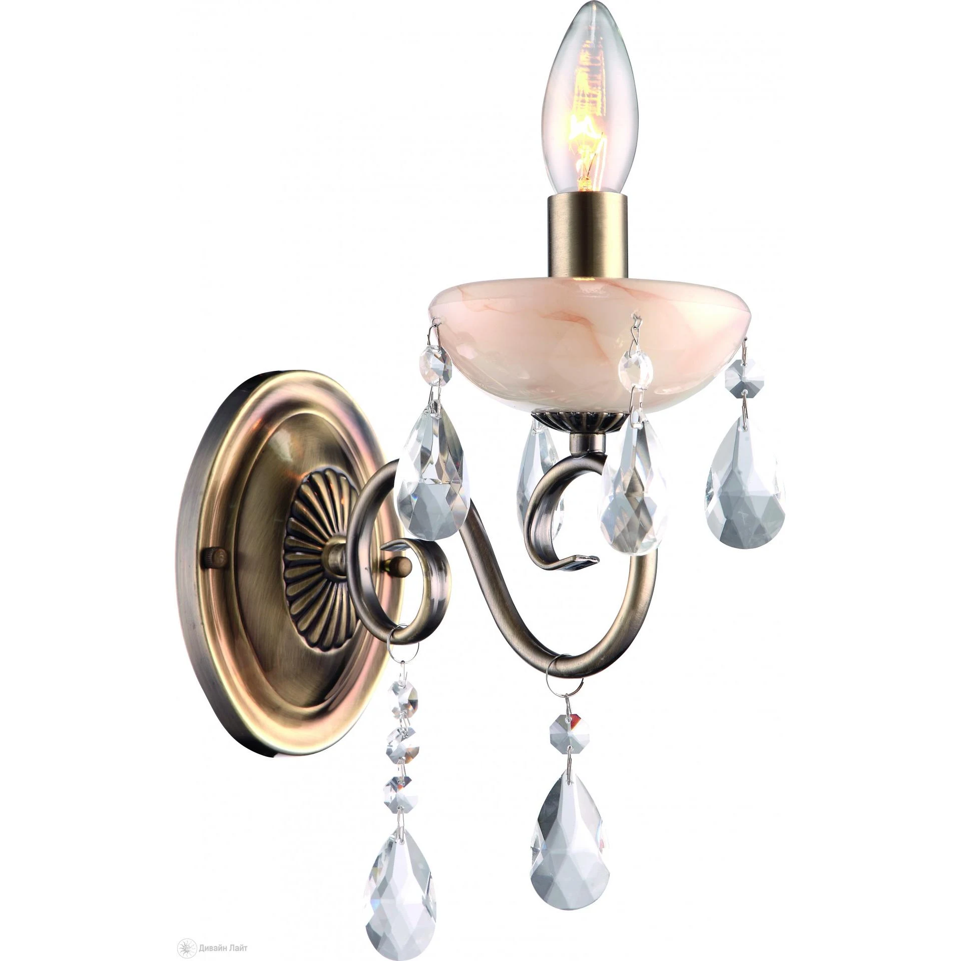 Бра ARTE Lamp ONYX RED A9591AP-1AB