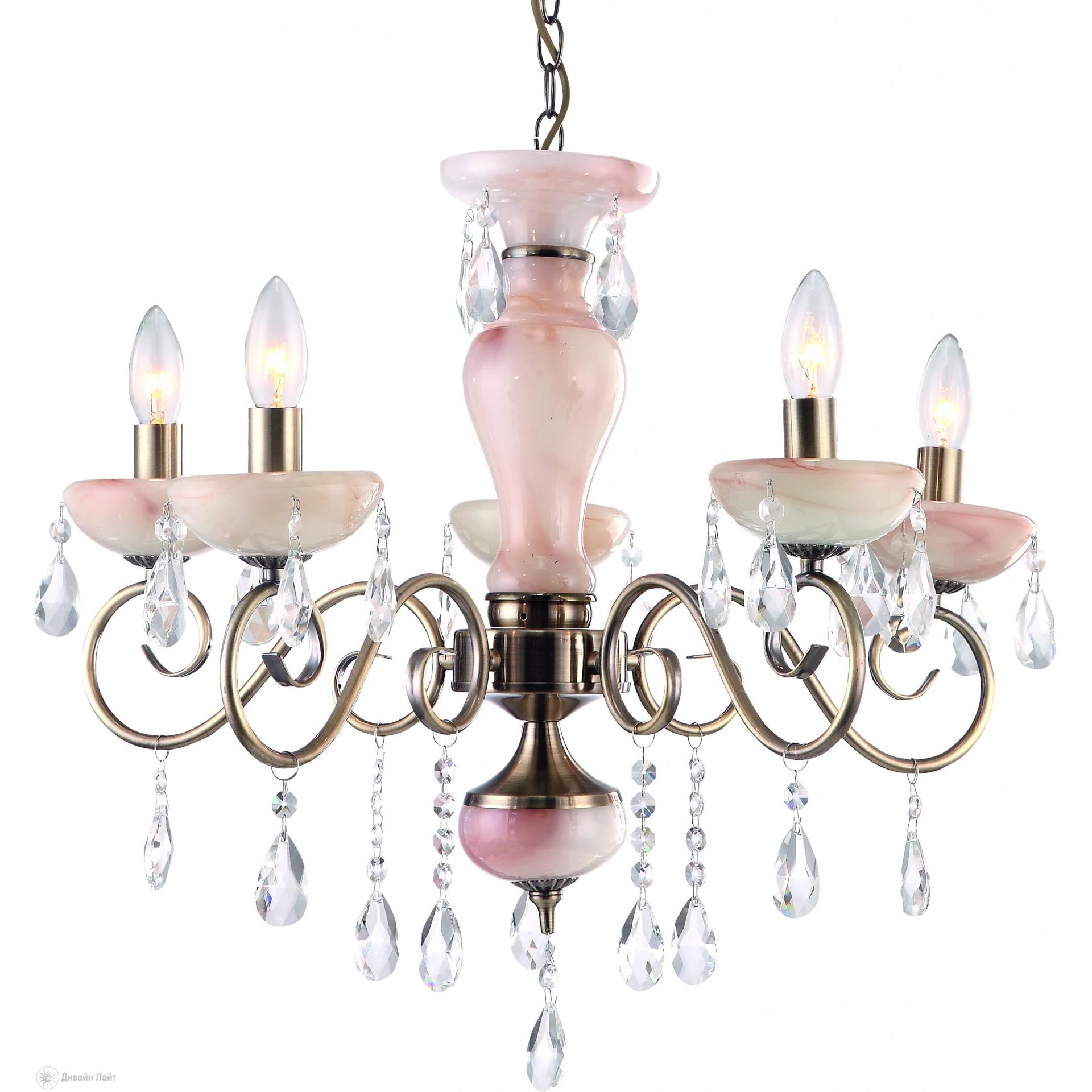 Подвесная люстра ARTE Lamp ONYX RED A9591LM-5AB