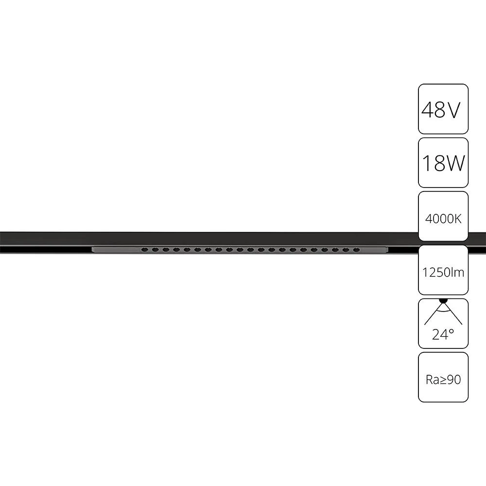Светильник на шине ARTE Lamp OPTIMA A7267PL-1BK