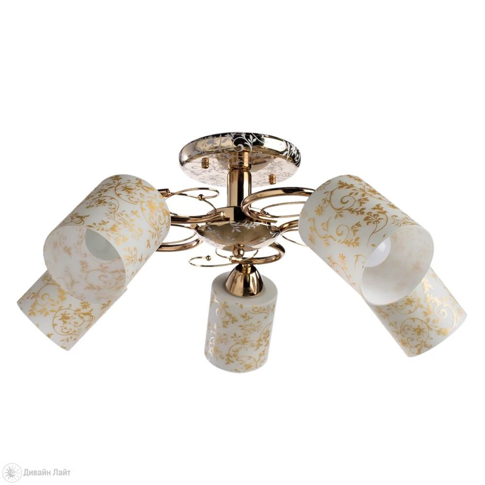 Люстра на штанге ARTE Lamp ORNELLA A8164PL-5GO