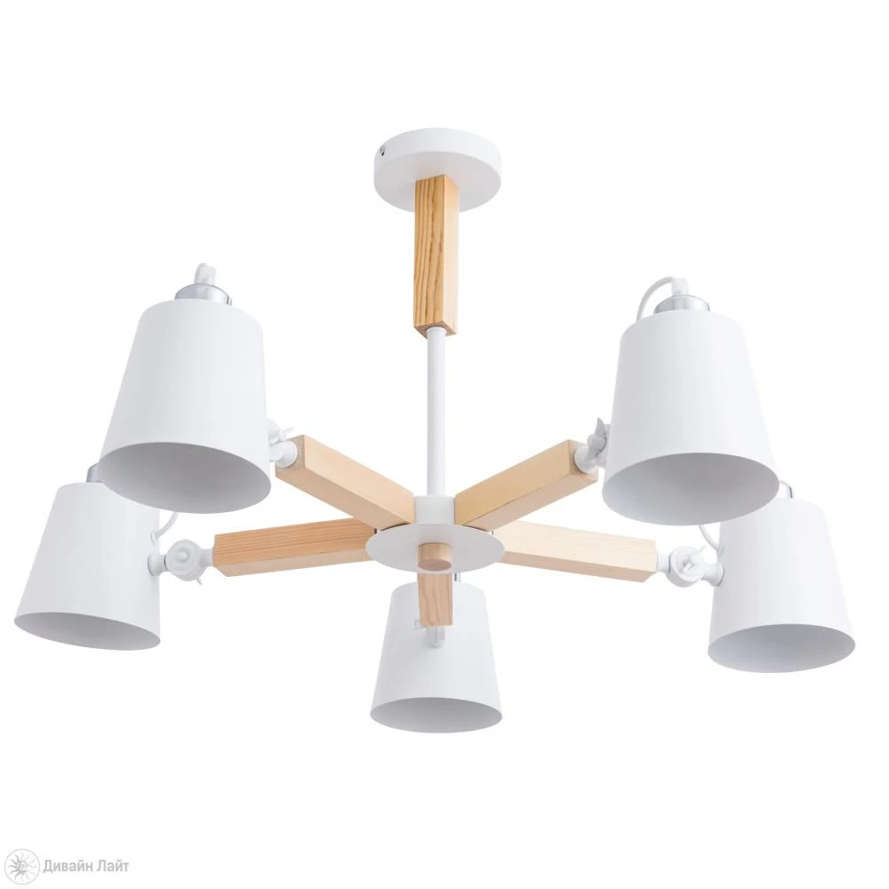 Люстра на штанге ARTE Lamp Oscar A7141PL-5WH