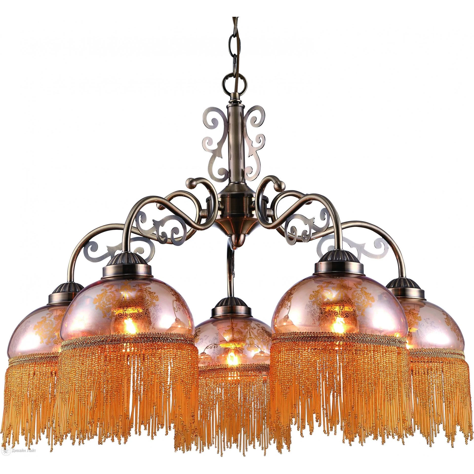 Подвесная люстра ARTE Lamp PERLINA A9560LM-5AB