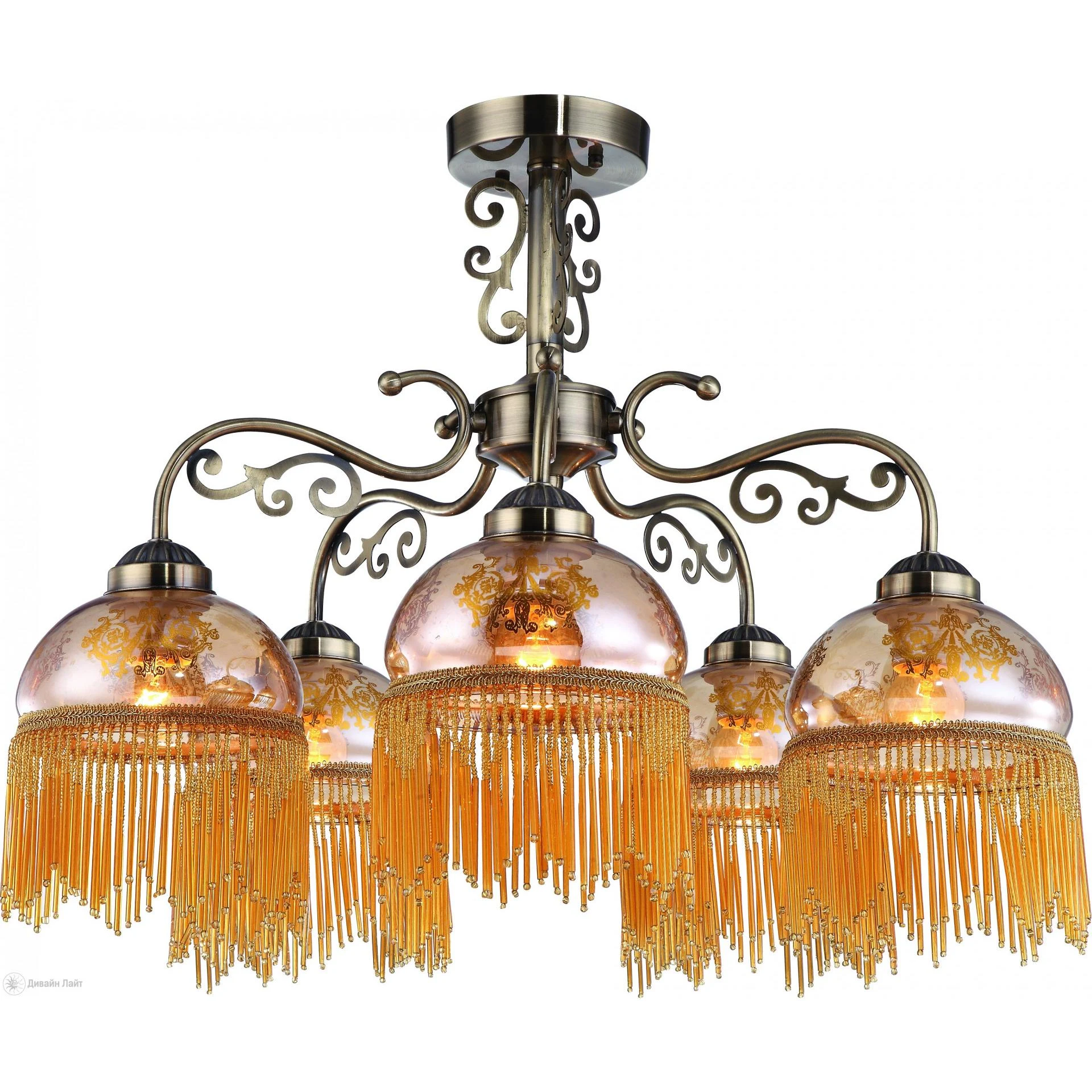 Люстра на штанге ARTE Lamp PERLINA A9560PL-5AB