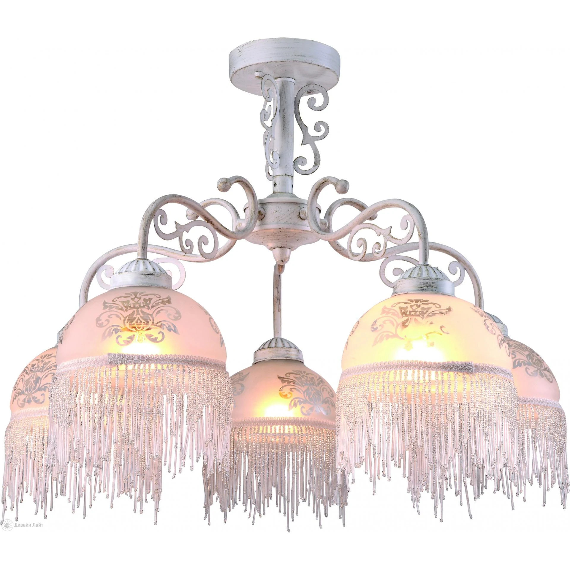 Люстра на штанге ARTE Lamp PERLINA A9560PL-5WG