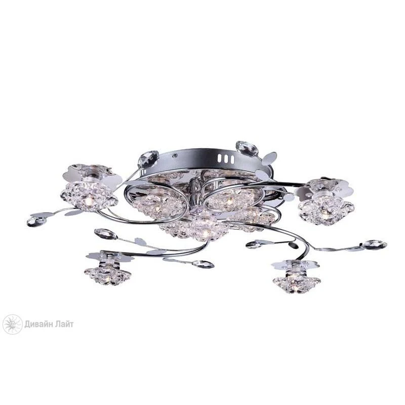 Накладная люстра ARTE Lamp PETALI A3101PL-4-5CC