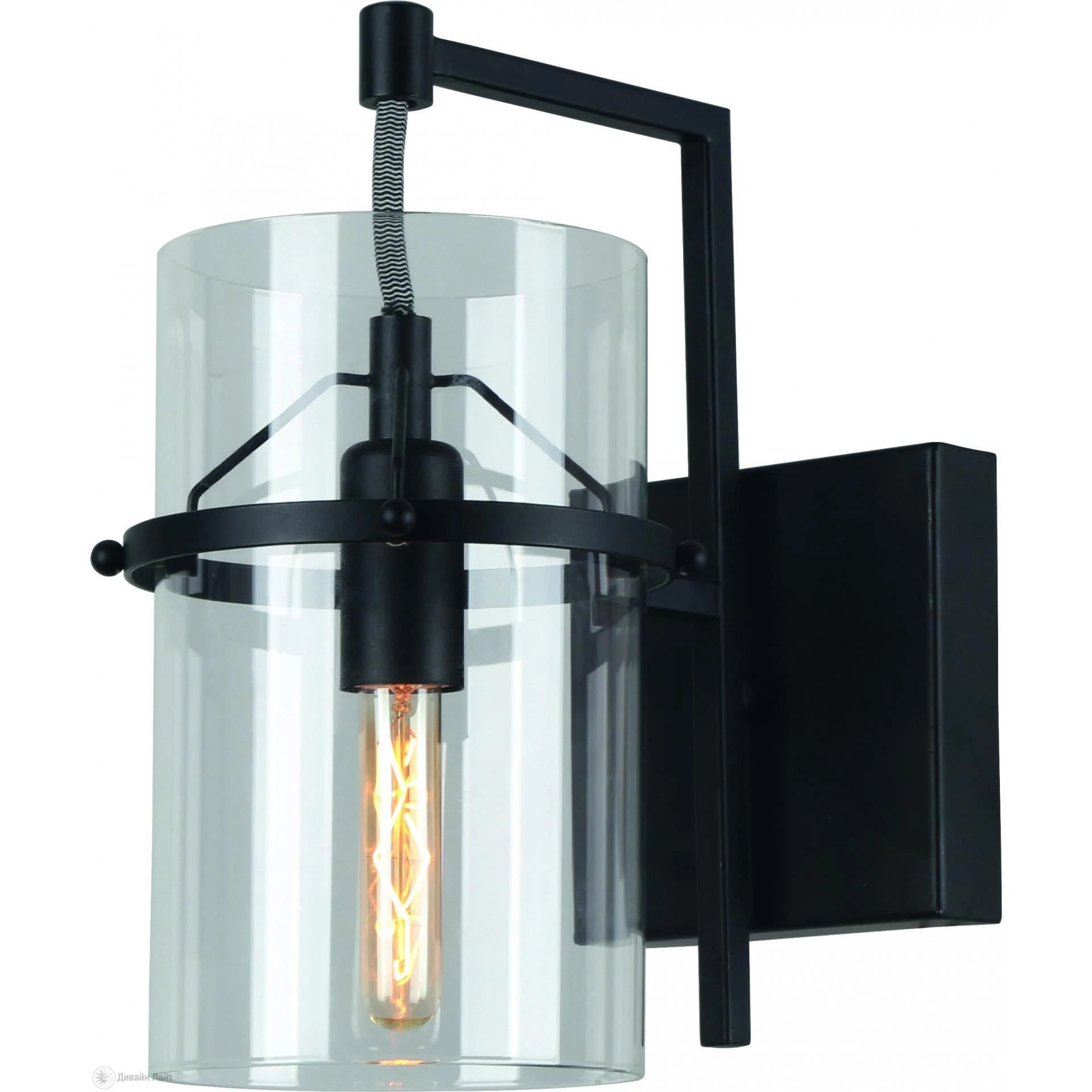 Бра ARTE Lamp Piatto A8586AP-1BK