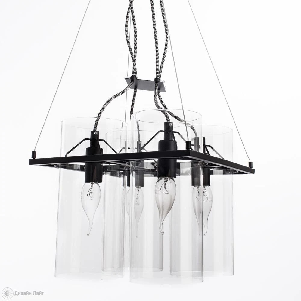 Подвесная люстра ARTE Lamp Piatto A8586SP-4BK