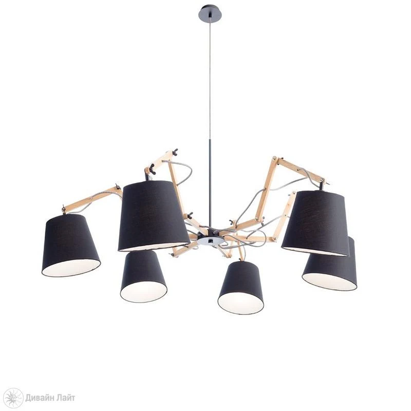 Подвесная люстра ARTE Lamp PINOCCIO A5703LM-6BK