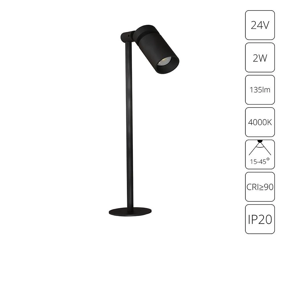 Торшер ARTE Lamp PRESTO A6194LT-1BK