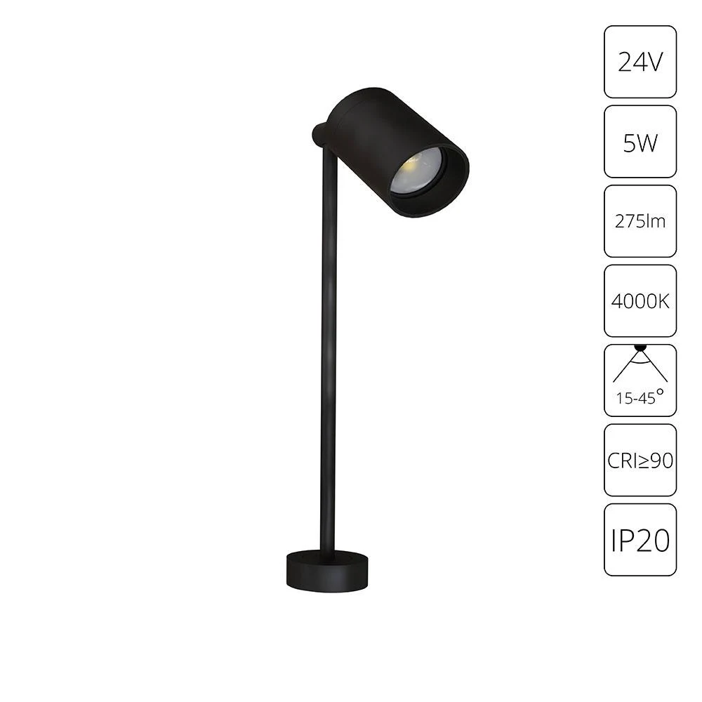 Торшер ARTE Lamp PRESTO A6197LT-1BK
