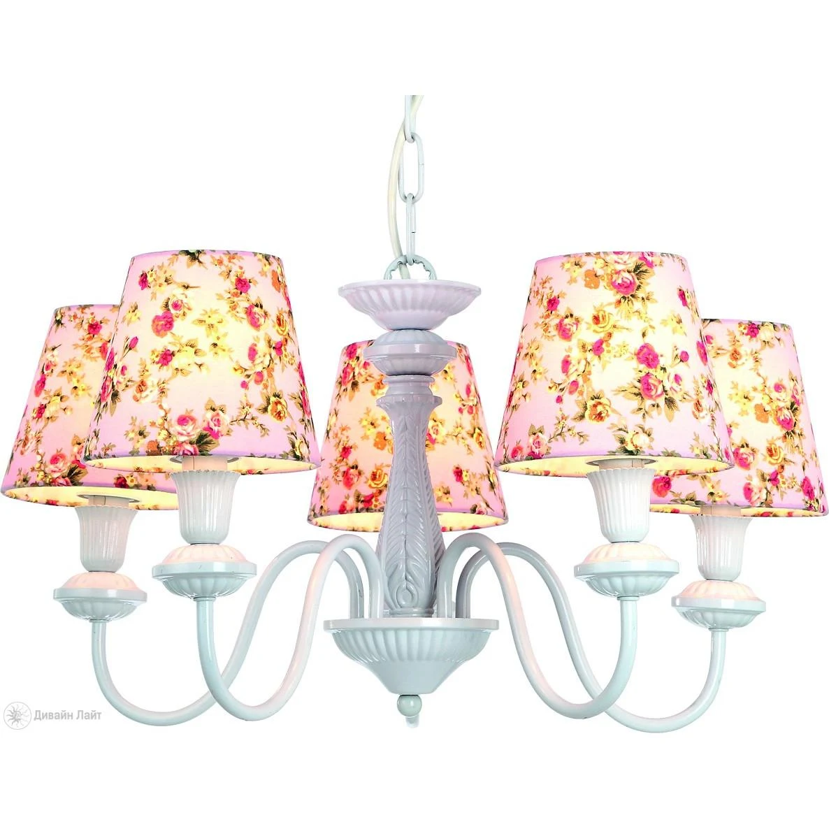 Детская люстра ARTE Lamp PROVENCE A9212LM-5WH
