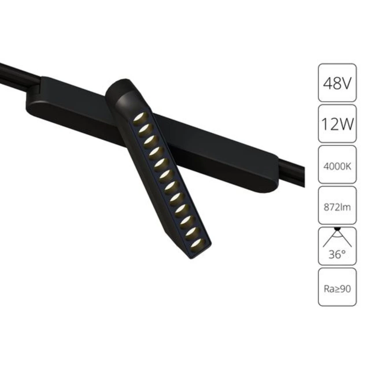 Светильник на шине ARTE Lamp RAPID A6161PL-1BK