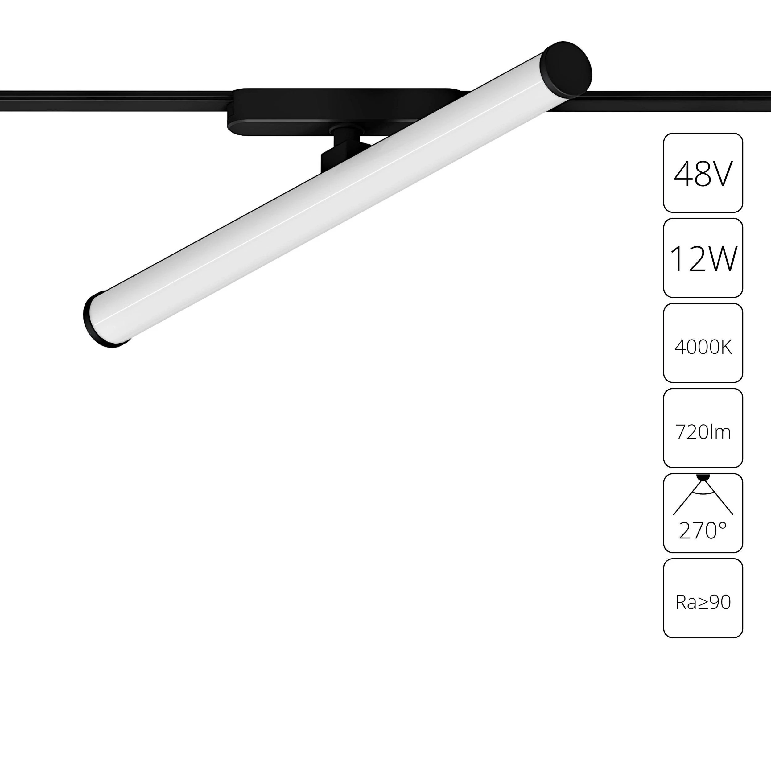 Светильник на шине ARTE Lamp RAPID A6165PL-1BK