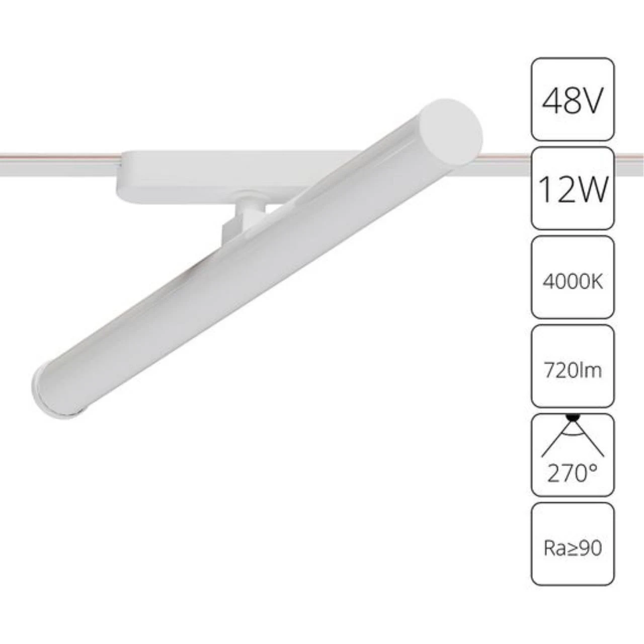 Светильник на шине ARTE Lamp RAPID A6165PL-1WH