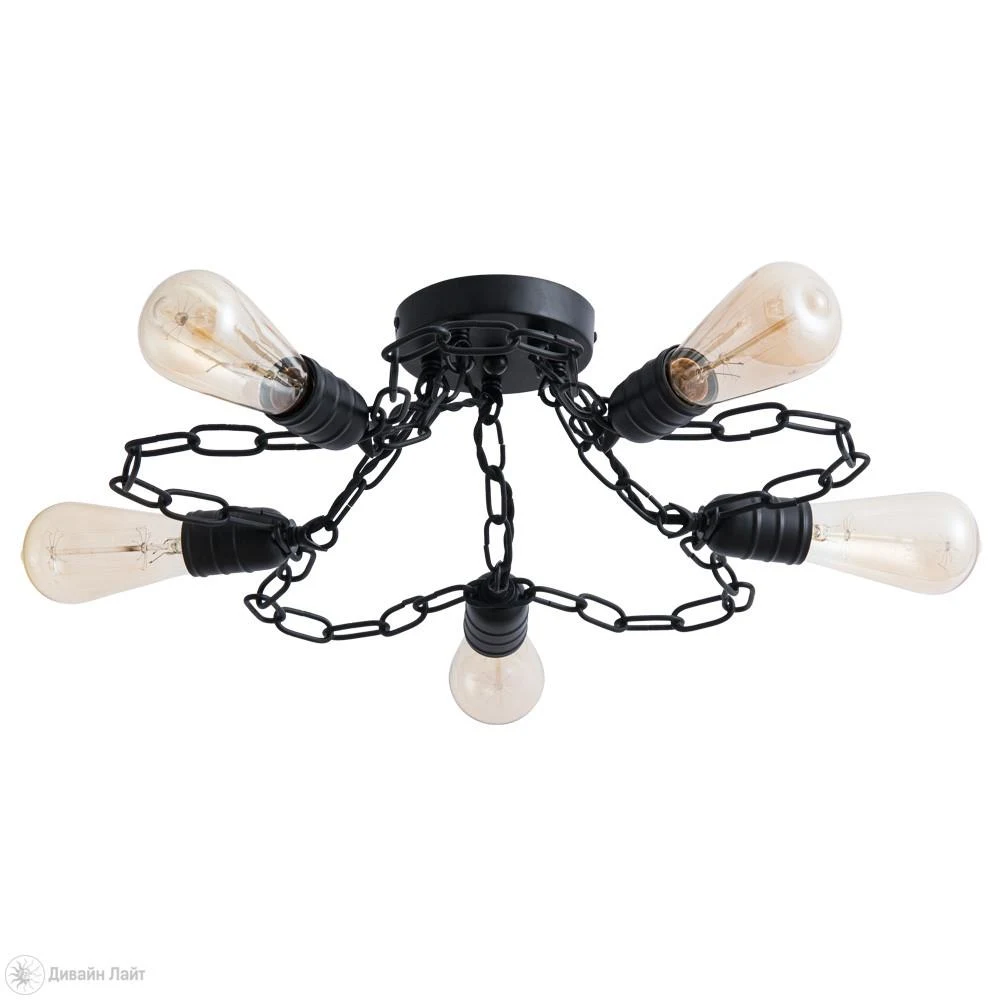 Накладная люстра ARTE Lamp RIVERRUN A9344PL-5BK